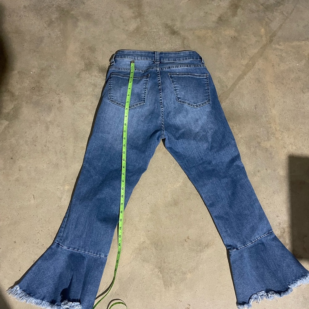 Crop denim